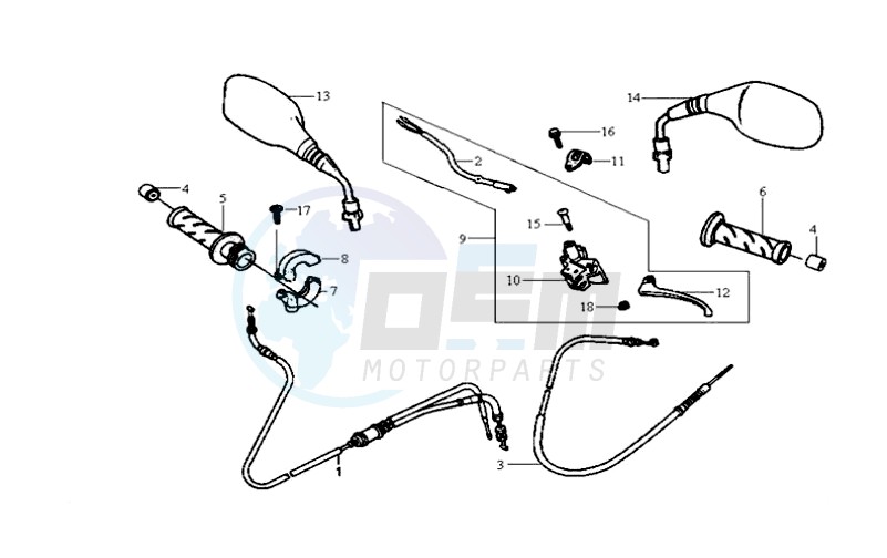 CABLES / BRAKE LEVER image