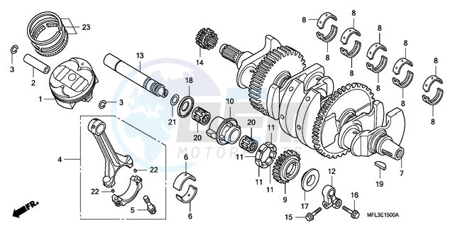 CRANKSHAFT/PISTON image