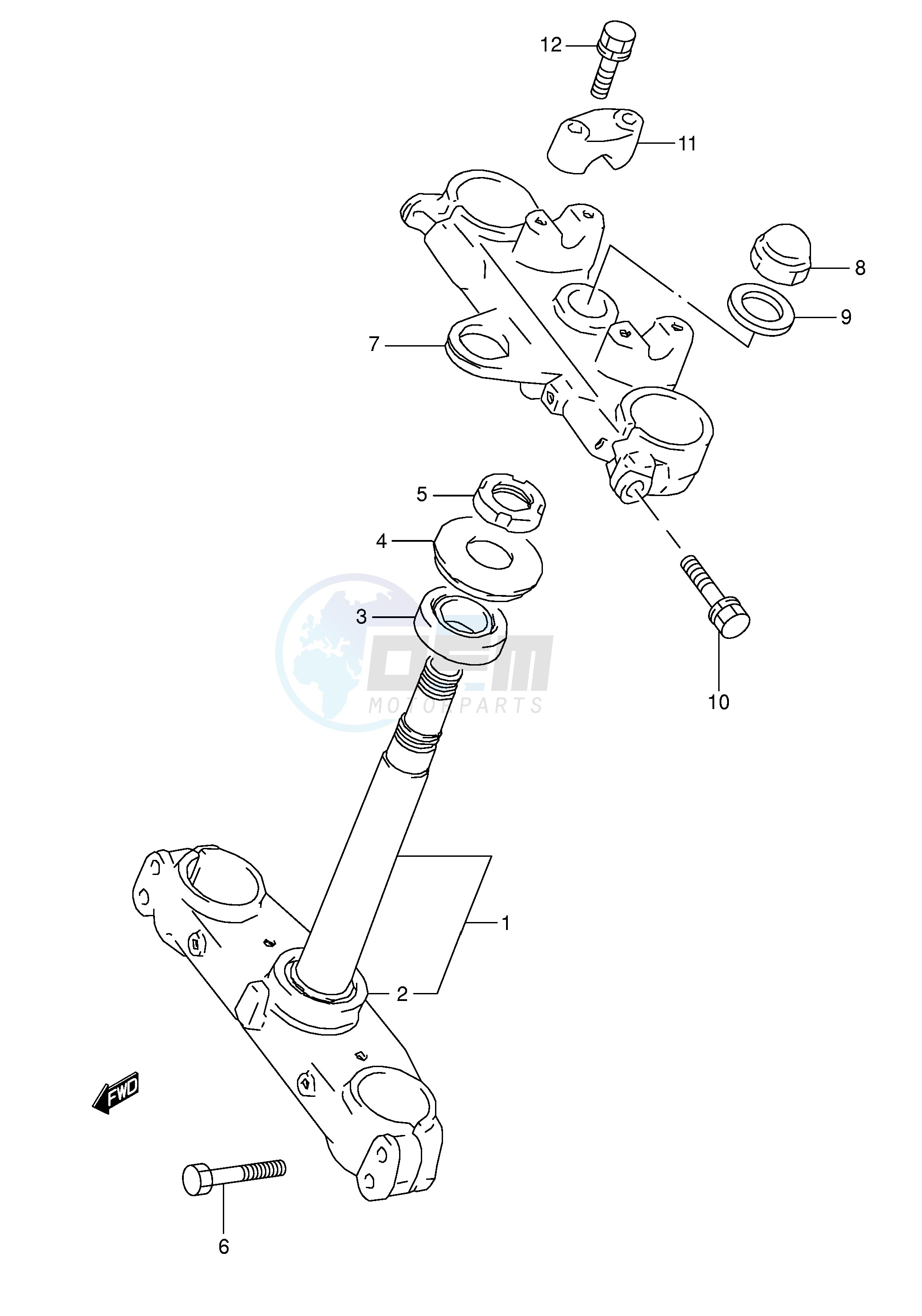 STEERING STEM image