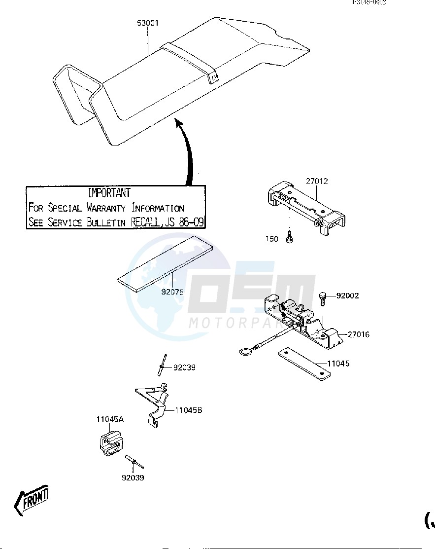 SEAT -- JF650-A2- - image