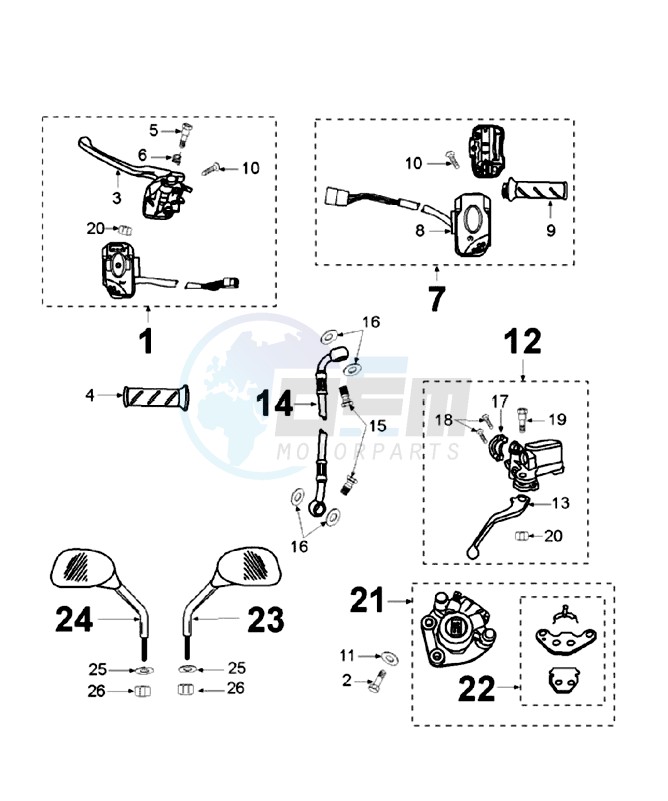 BRAKE SYSTEM HENG TONG SOVEREP image