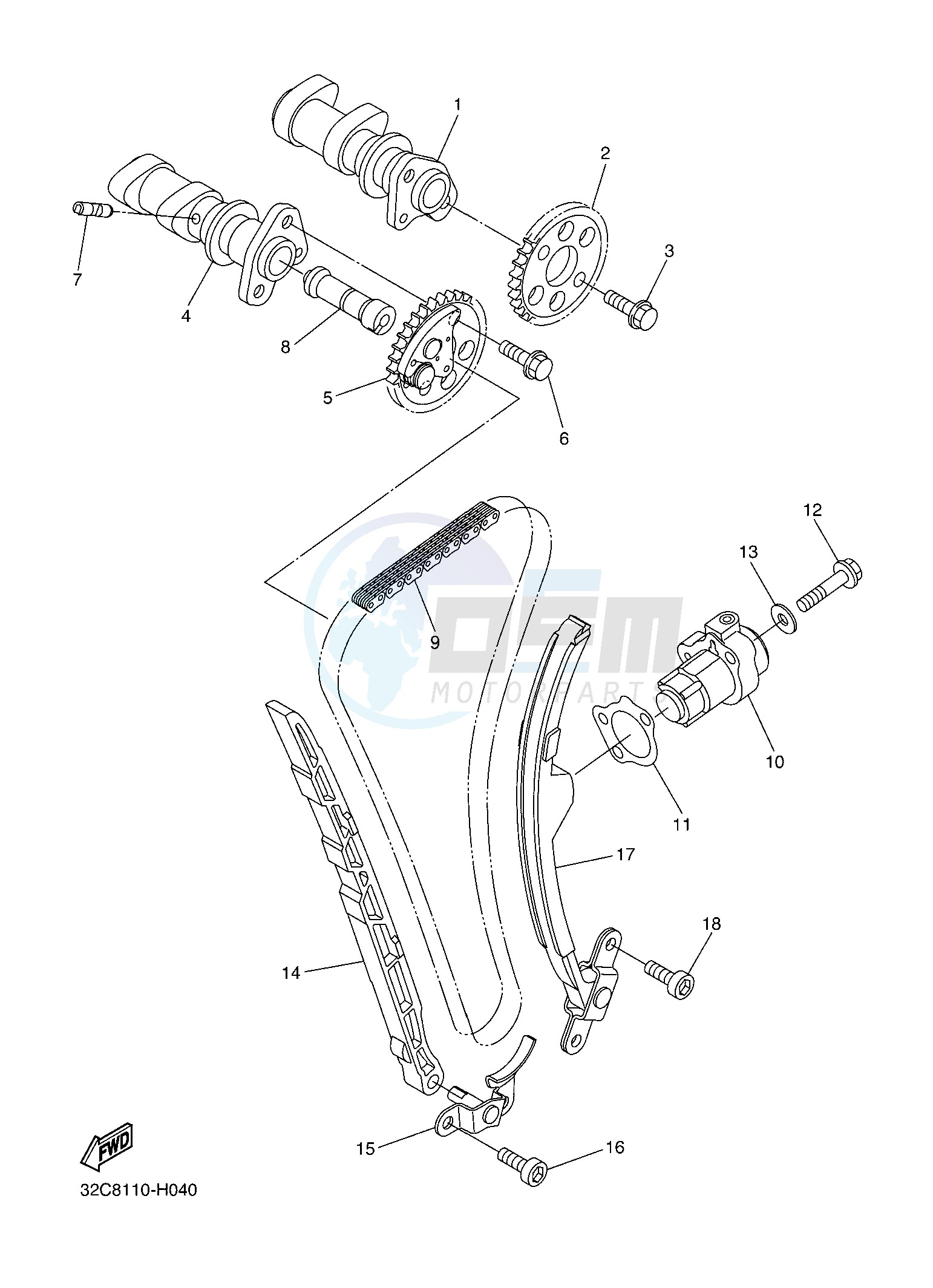 CAMSHAFT & CHAIN image