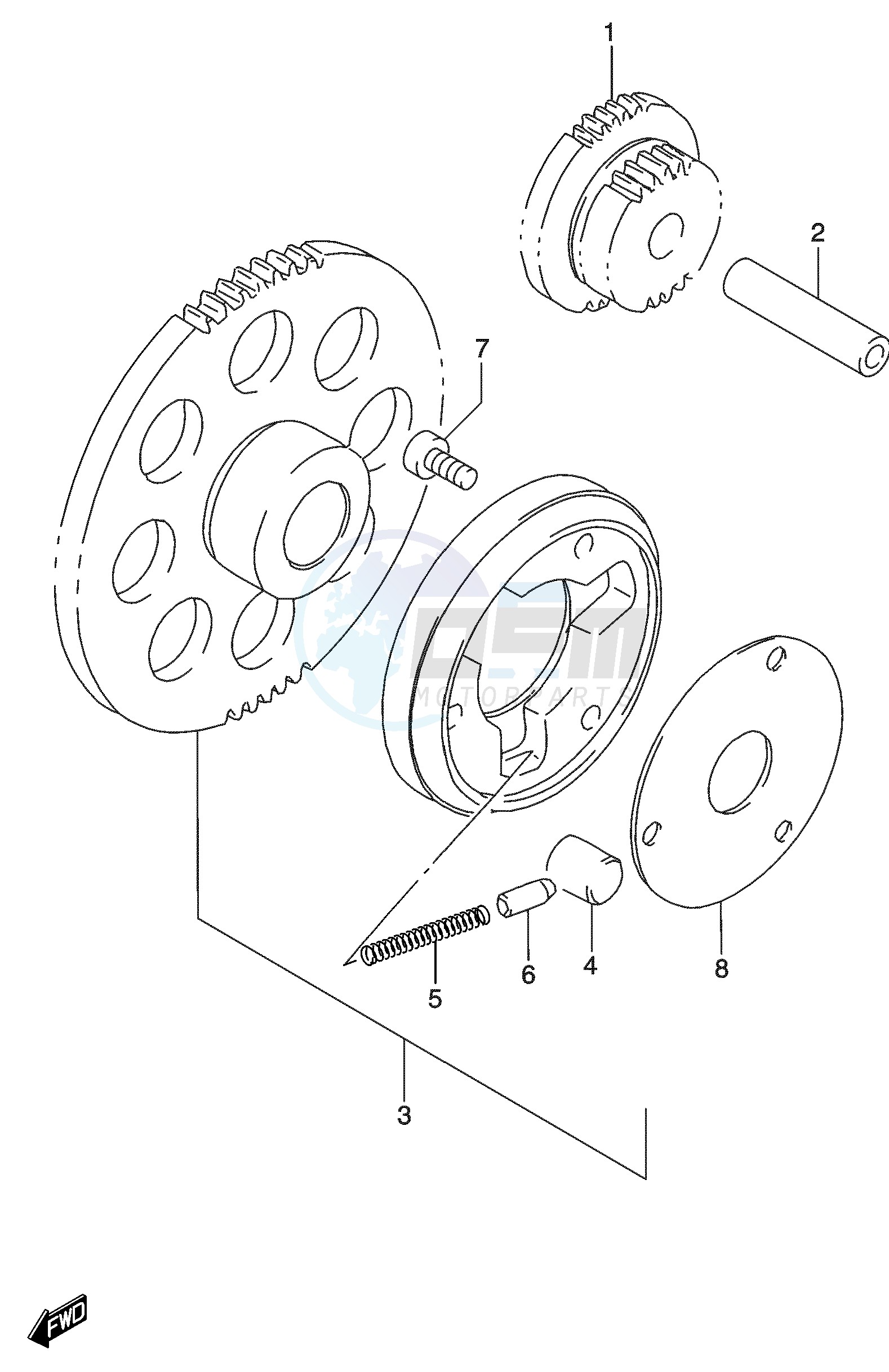 STARTER CLUTCH image