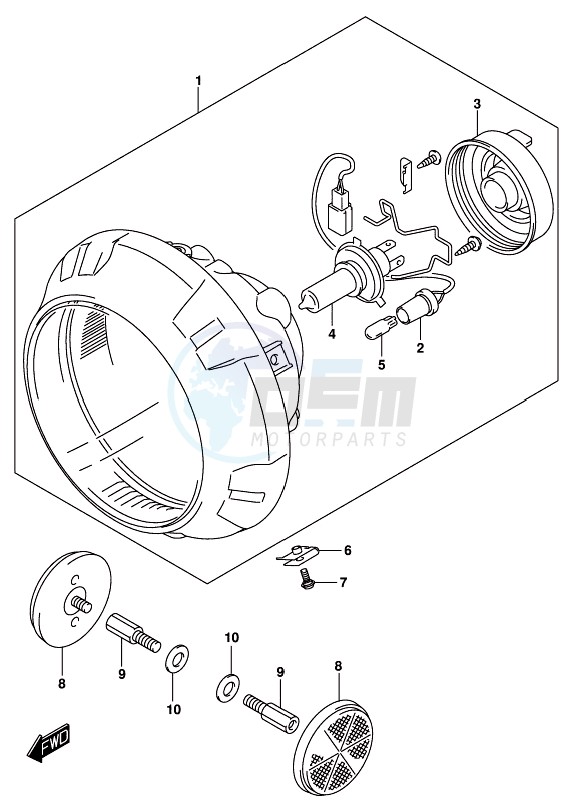 HEADLAMP blueprint