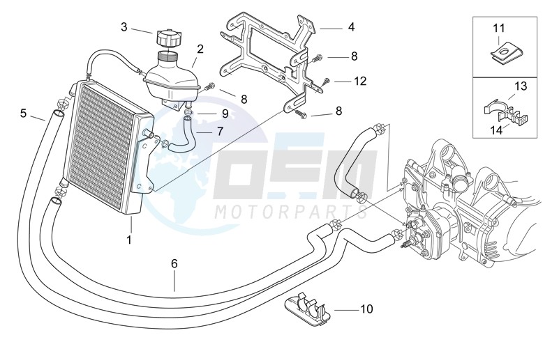 Cooling system blueprint