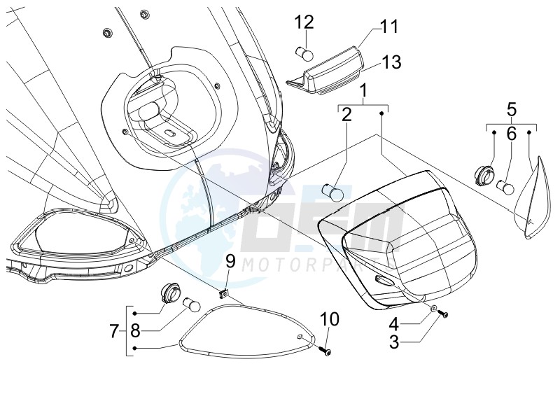 Tail light - Turn signal lamps image