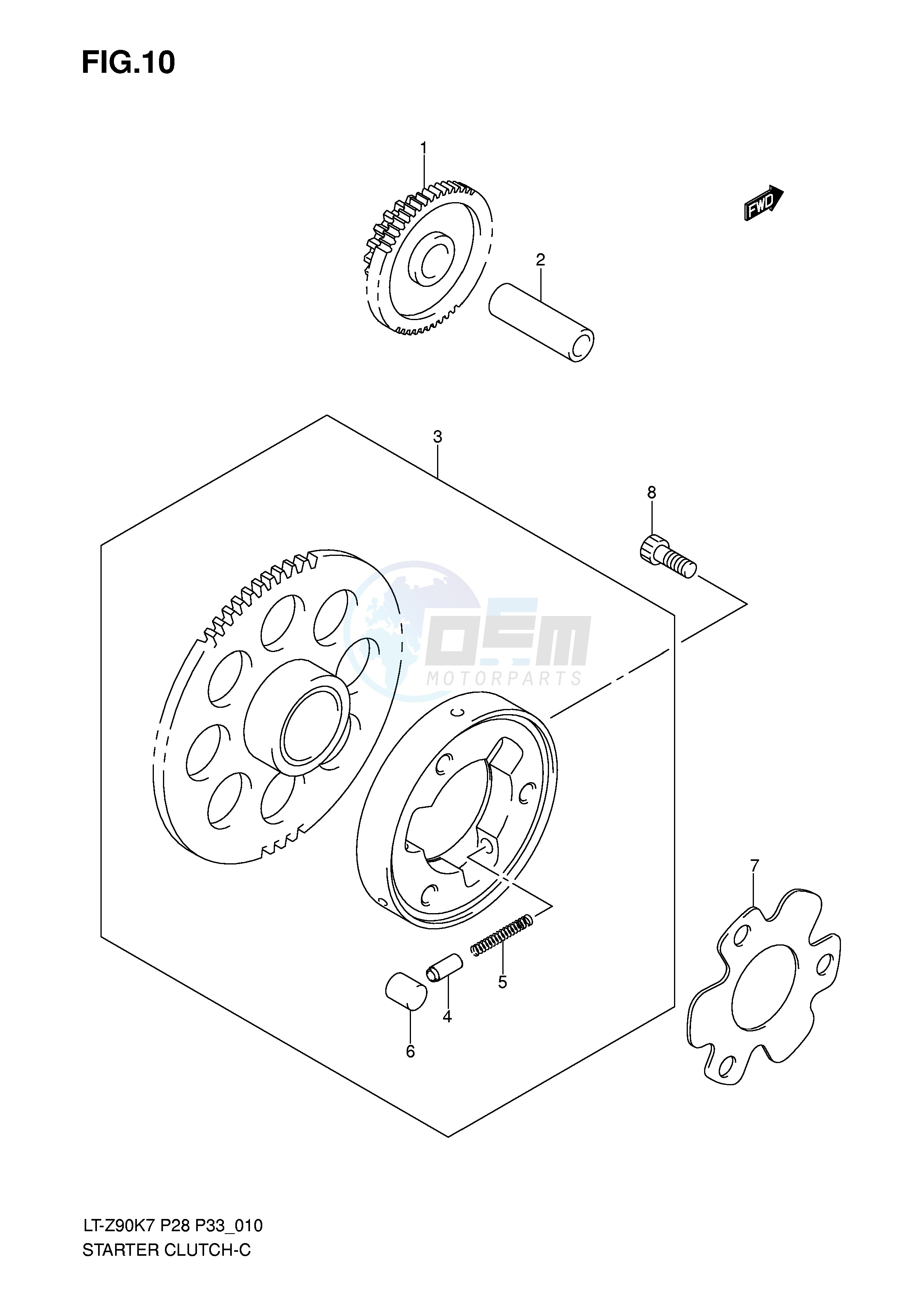 STARTER CLUTCH image