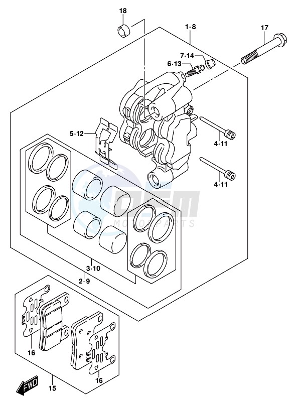 FRONT CALIPER image