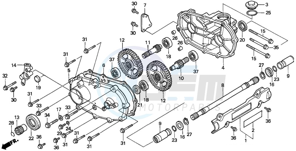 FRONT DRIVESHAFT image