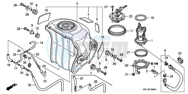 FUEL TANK/FUEL PUMP image