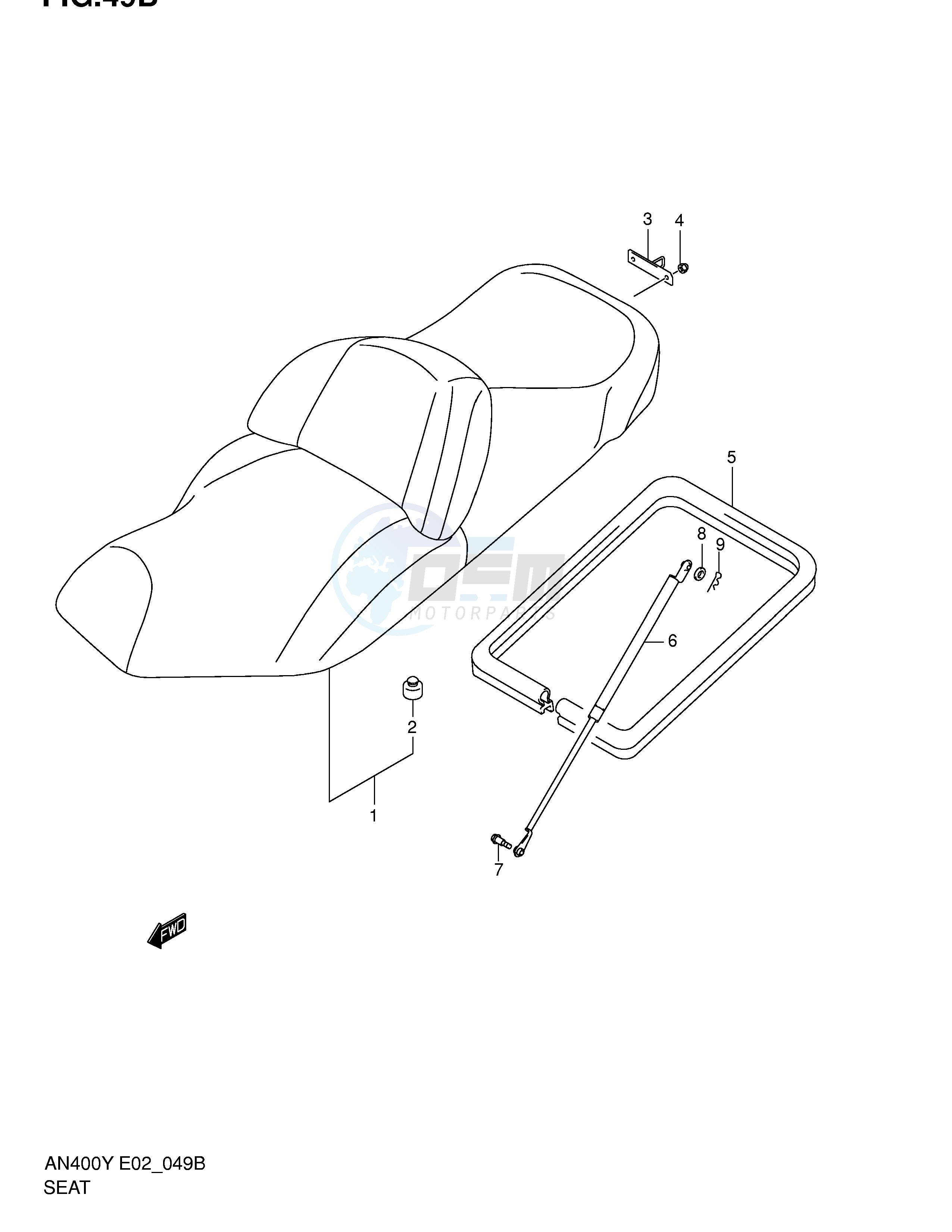 SEAT (AN400RK2) blueprint