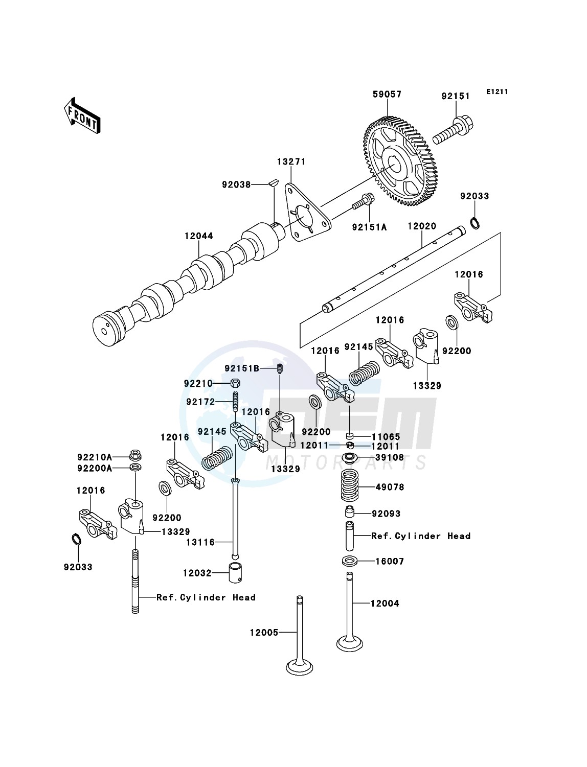 Valve(s)/Camshaft(s) blueprint