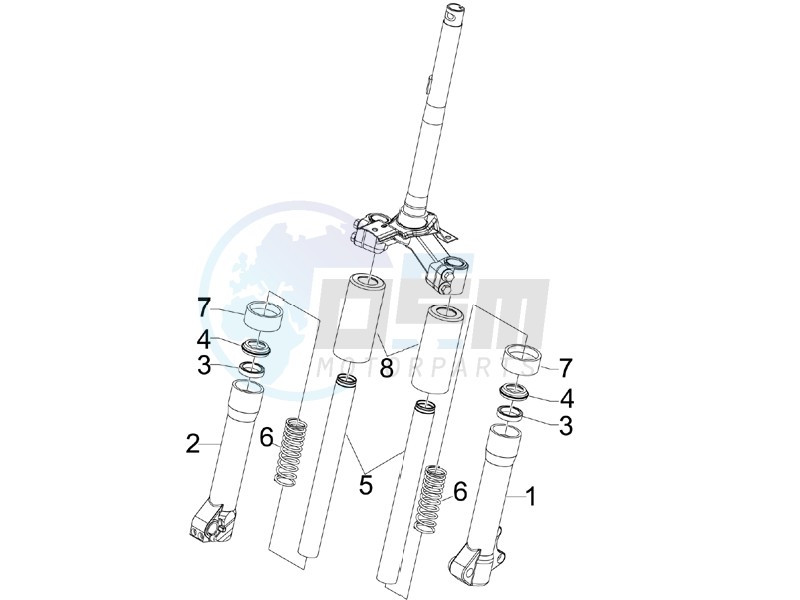 Fork components (Escorts) image