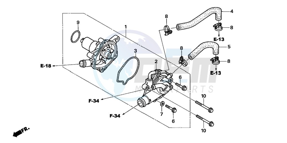 WATER PUMP image