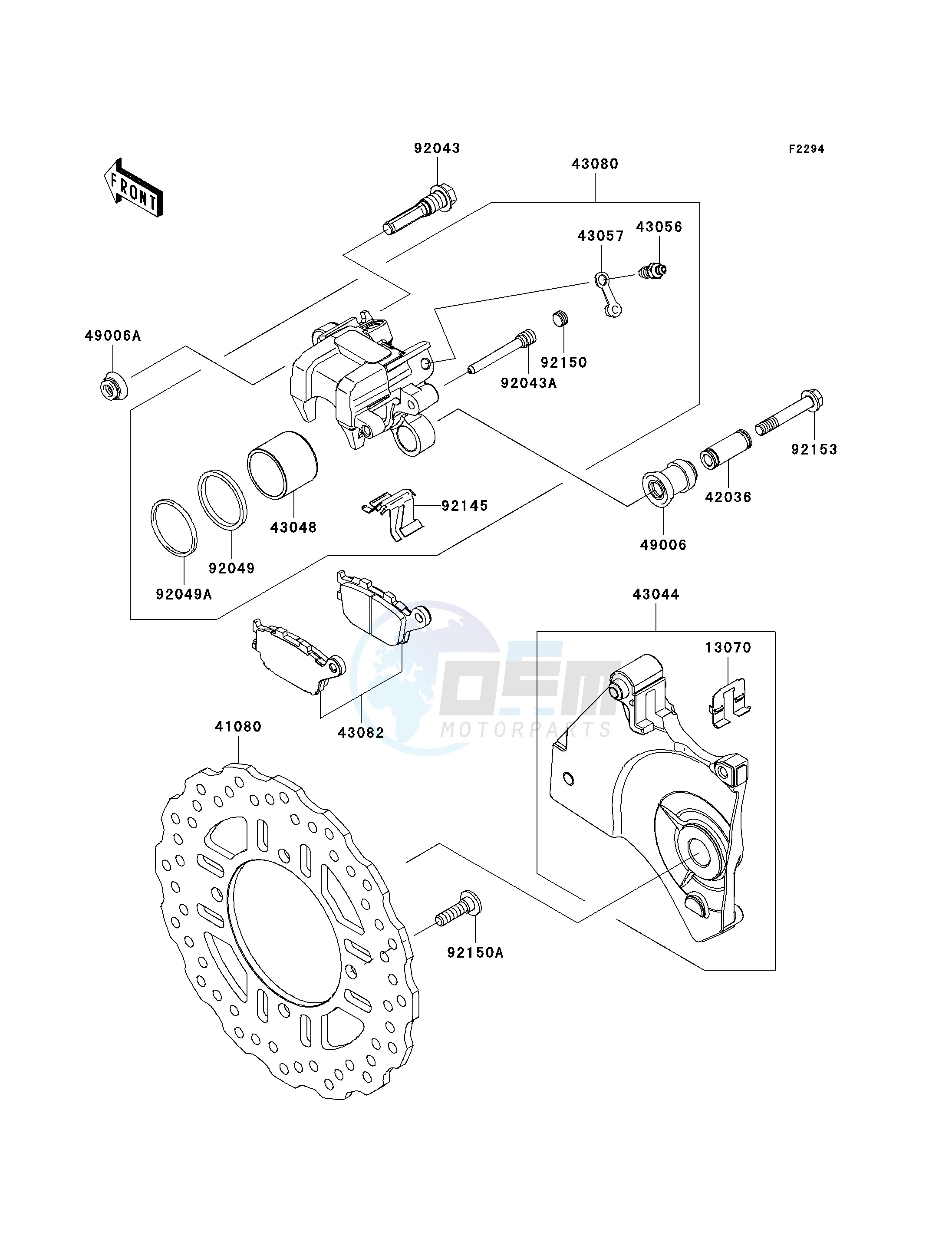 REAR BRAKE image