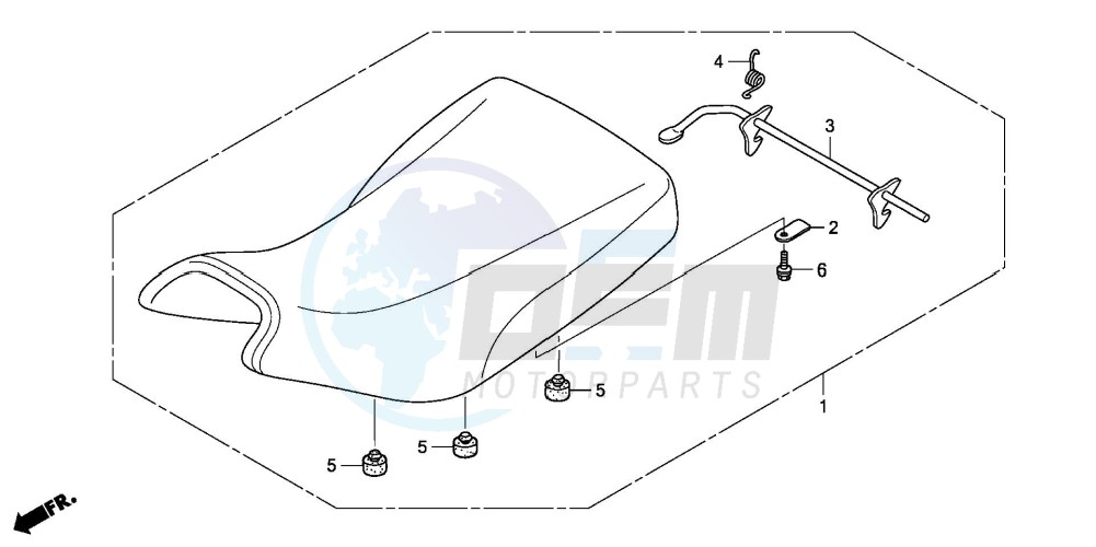 SEAT (TRX500FA5/6/7/8) blueprint