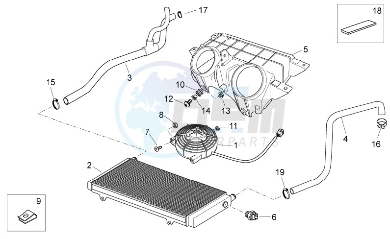 Water cooler blueprint