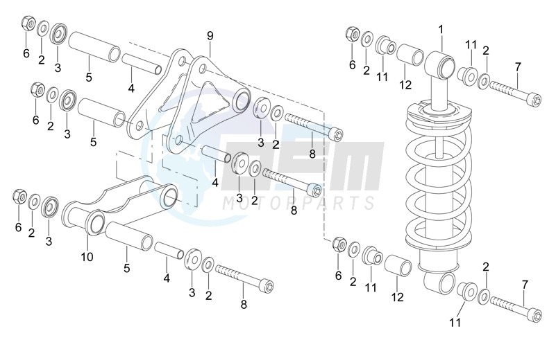 Rear Shock absorber image