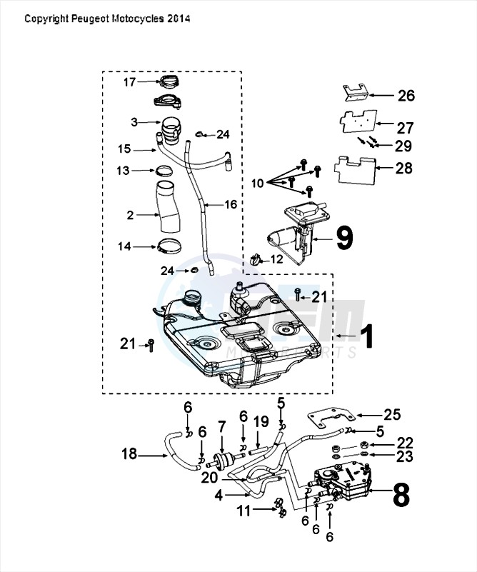 TANK AND PUMP image