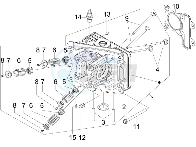 Head unit - Valve image