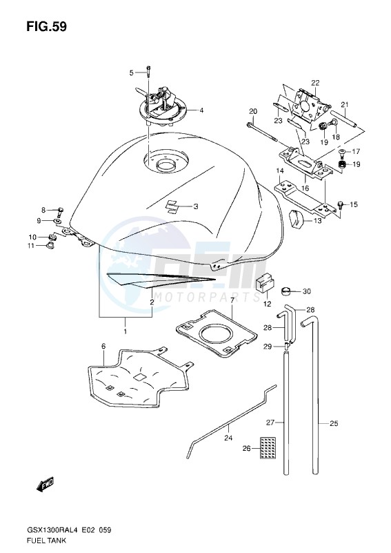 FUEL TANK L4 image