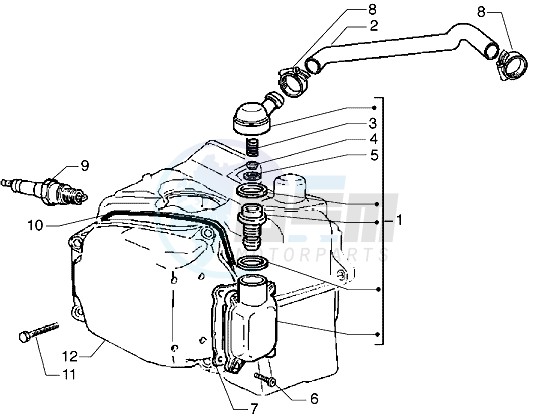 Oil drain valve blueprint