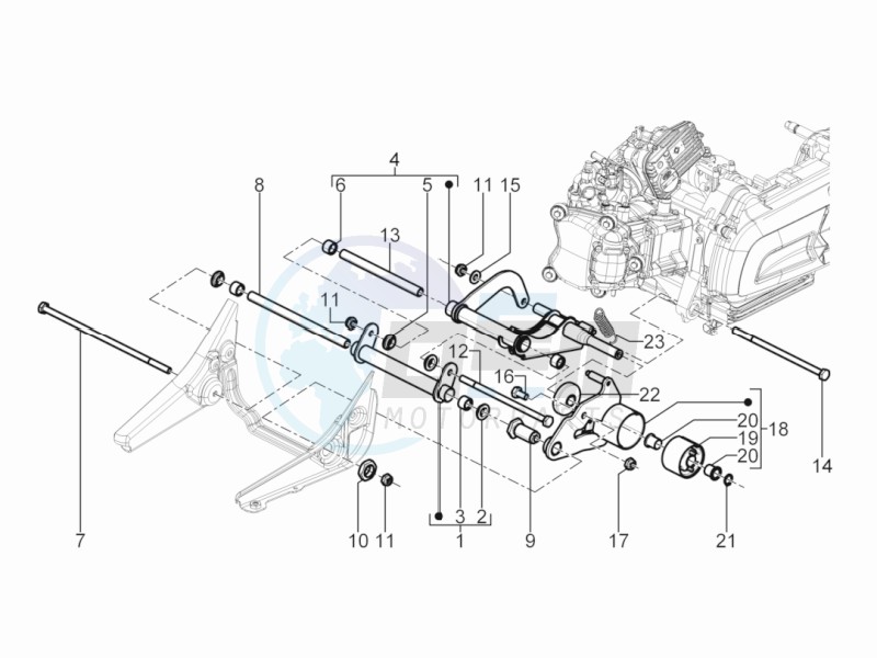 Swinging arm blueprint