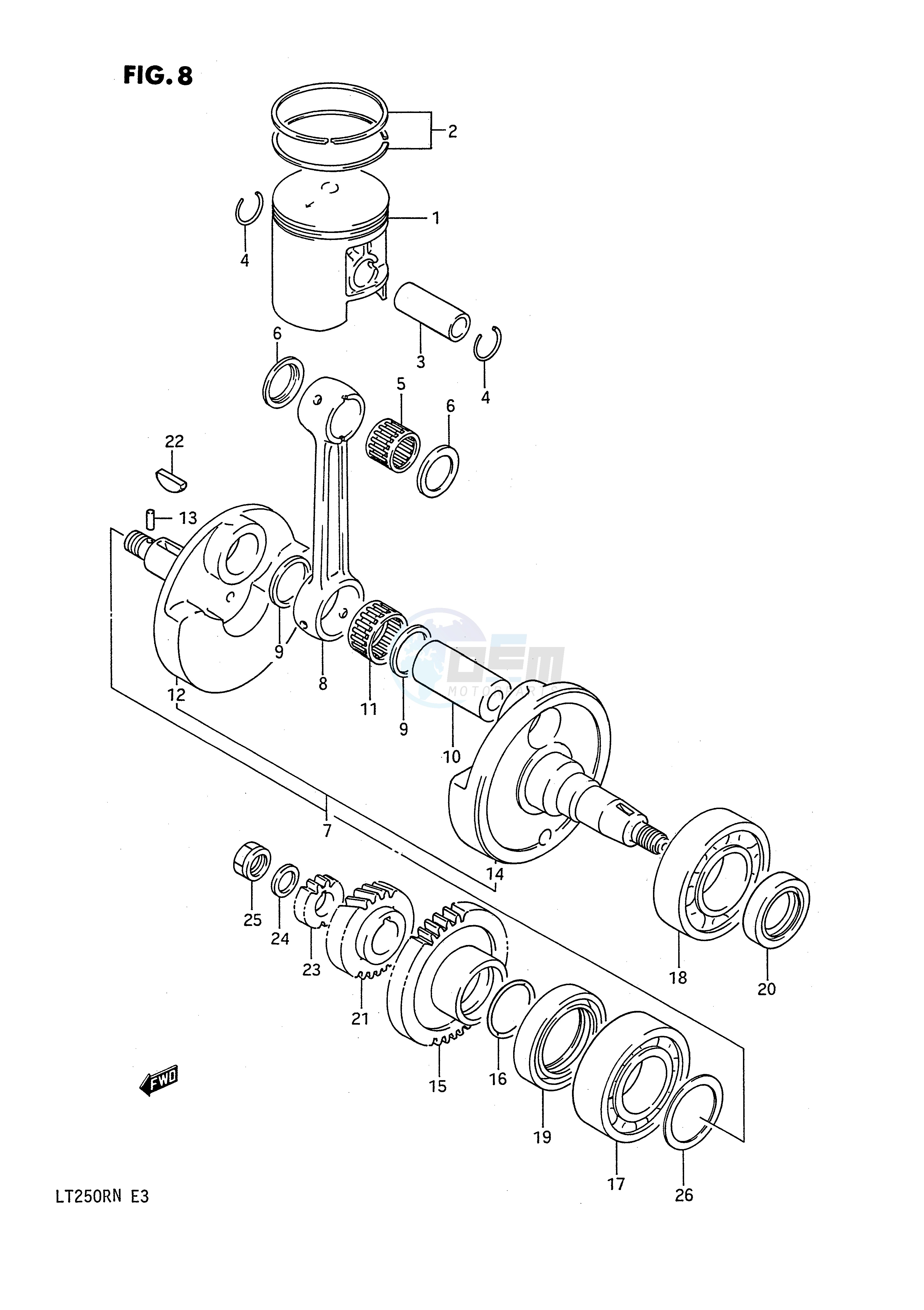 CRANKSHAFT (MODEL F G) image