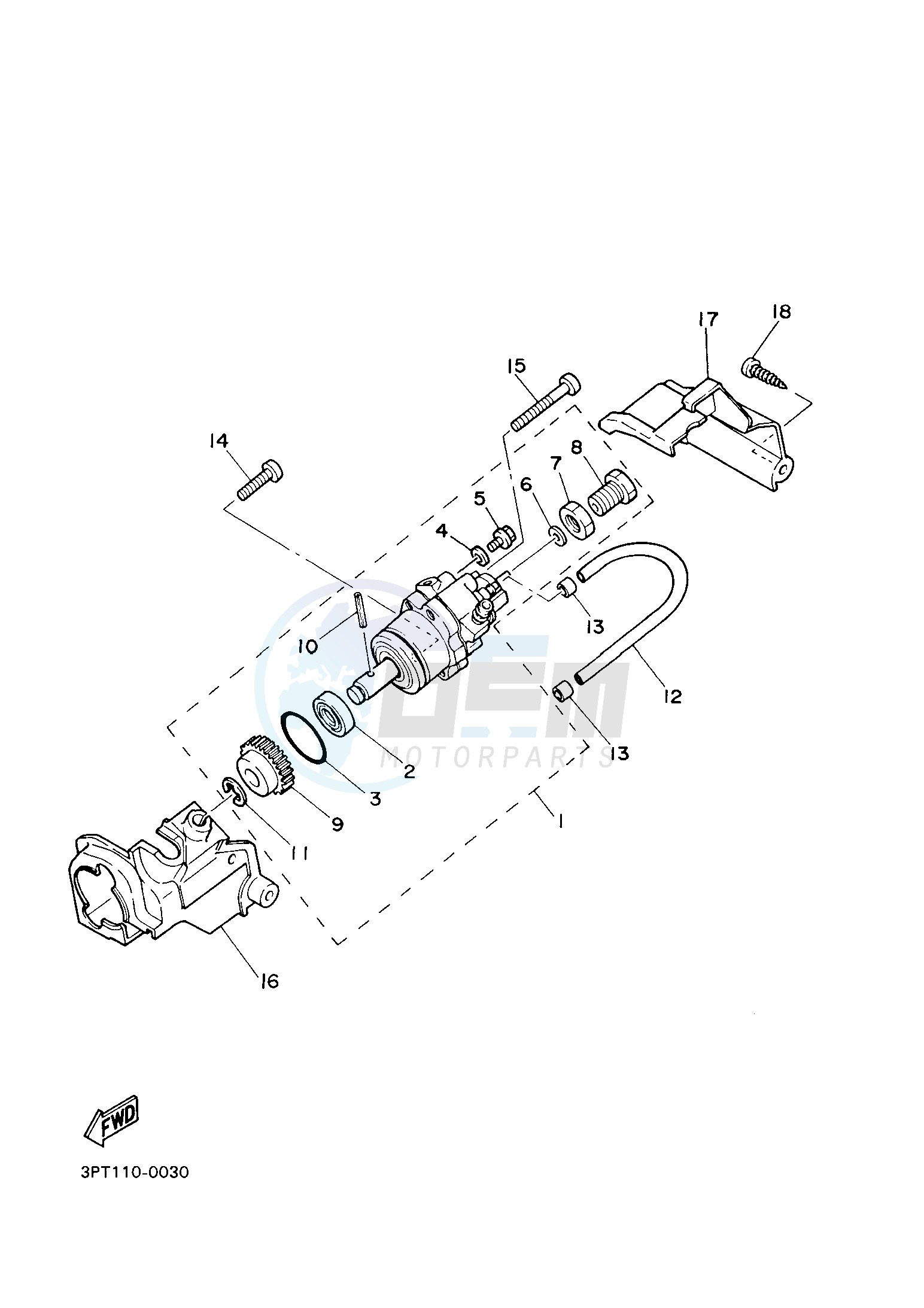 OIL PUMP blueprint