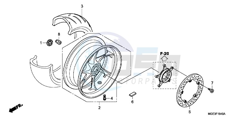 REAR WHEEL image