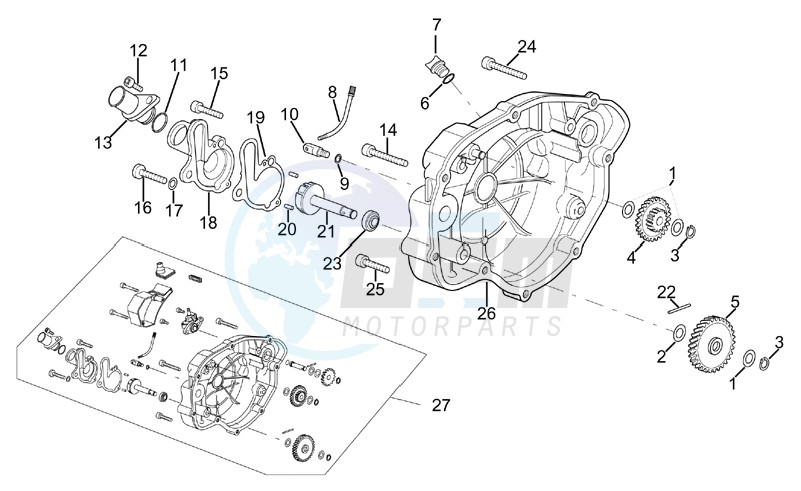 Clutch cover blueprint