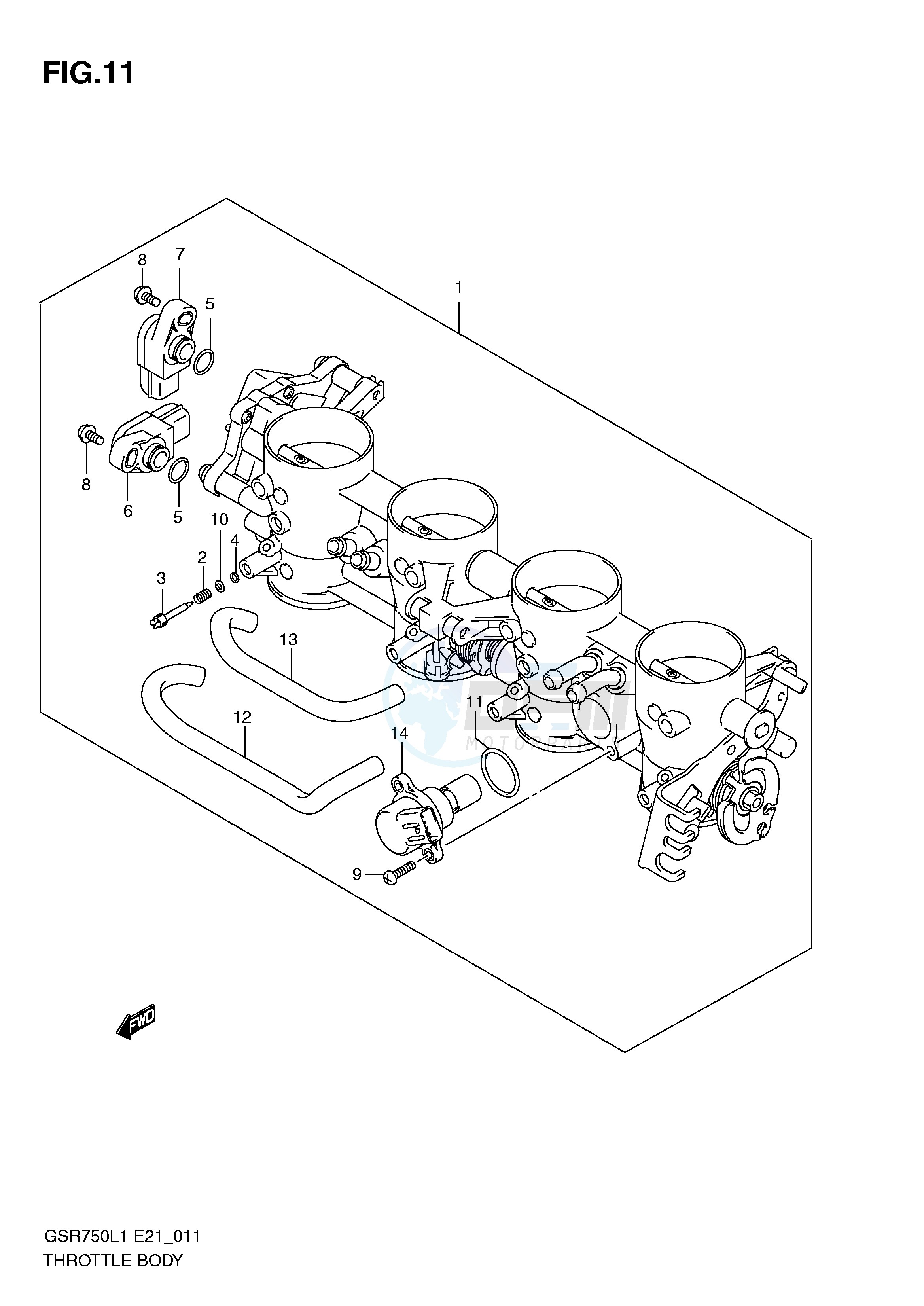 THROTTLE BODY image