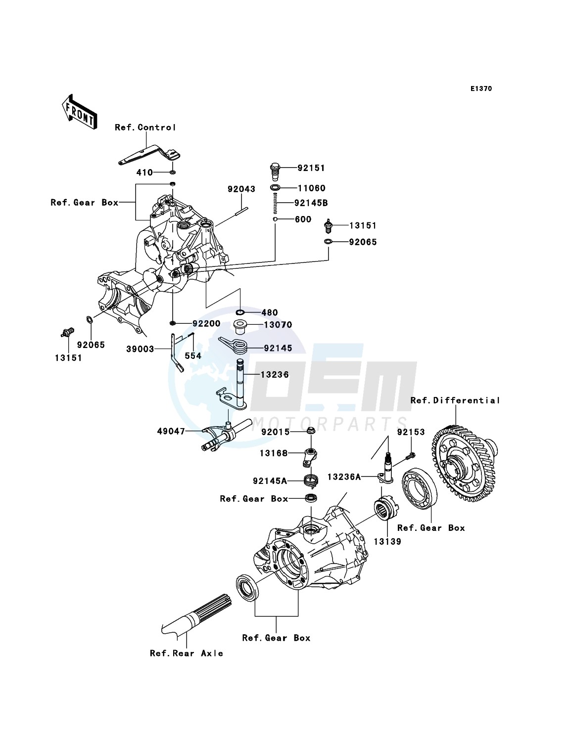 Gear Change Mechanism image