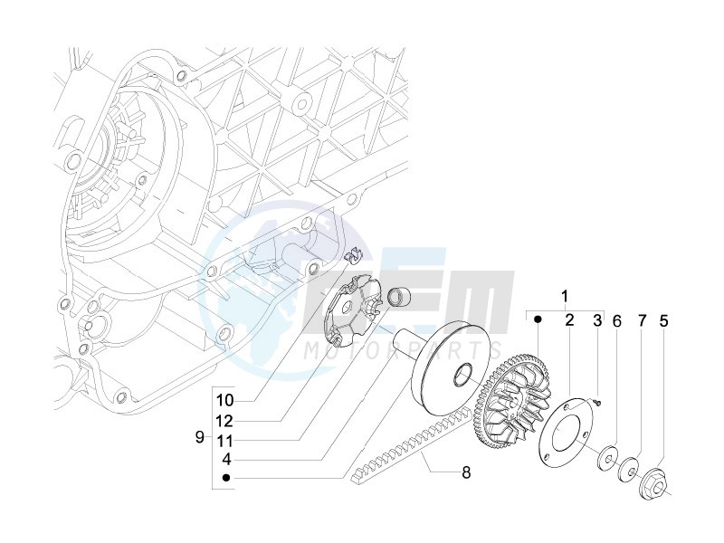 Driving pulley image