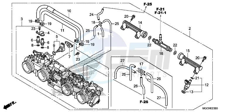 THROTTLE BODY image