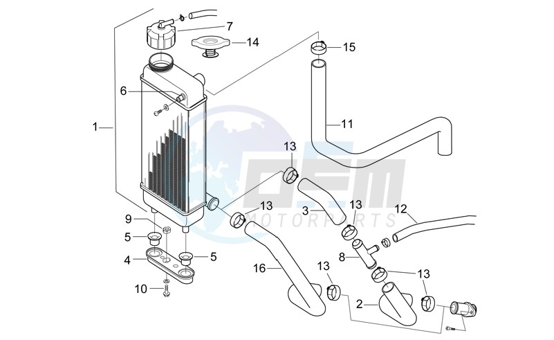 Water cooler blueprint