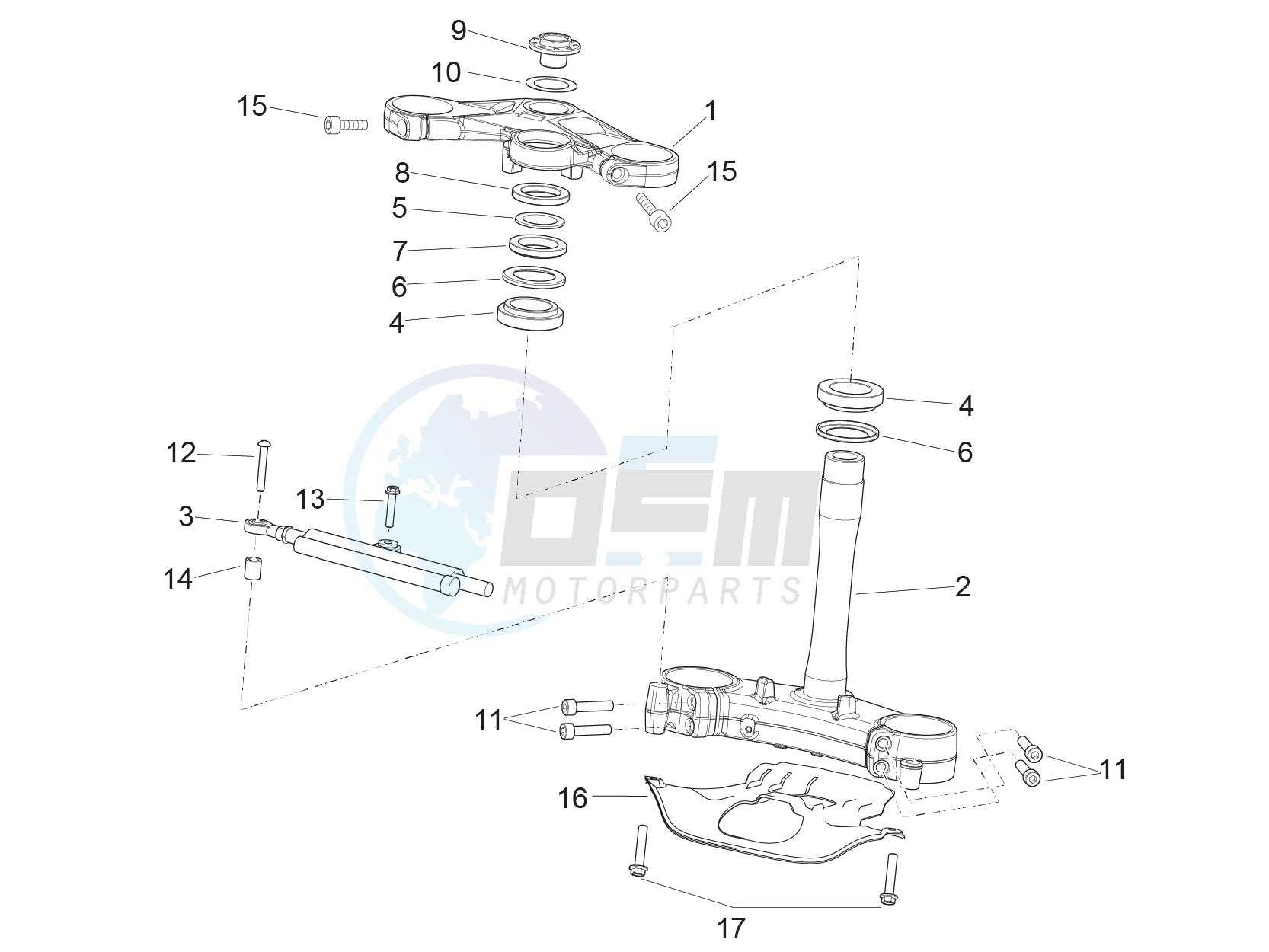 Steering blueprint