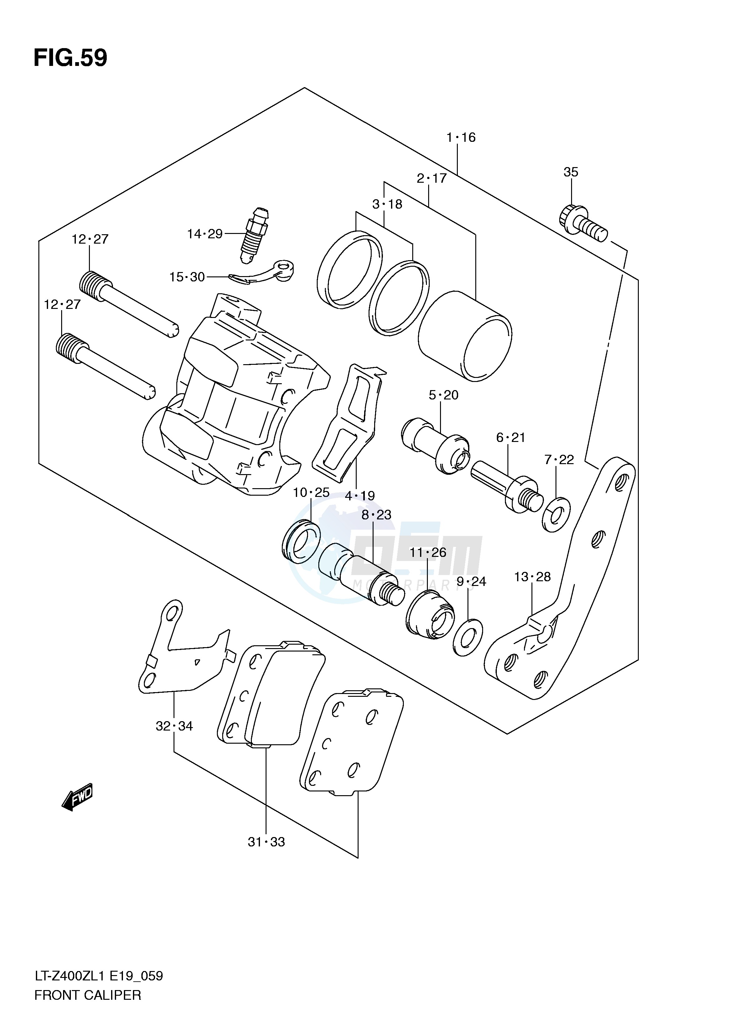 FRONT CALIPER image