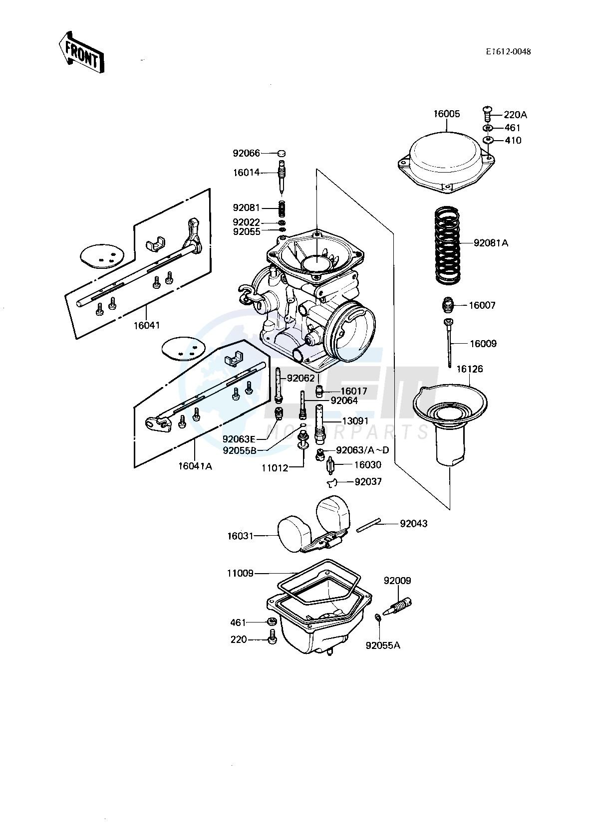 CARBURETOR PARTS image