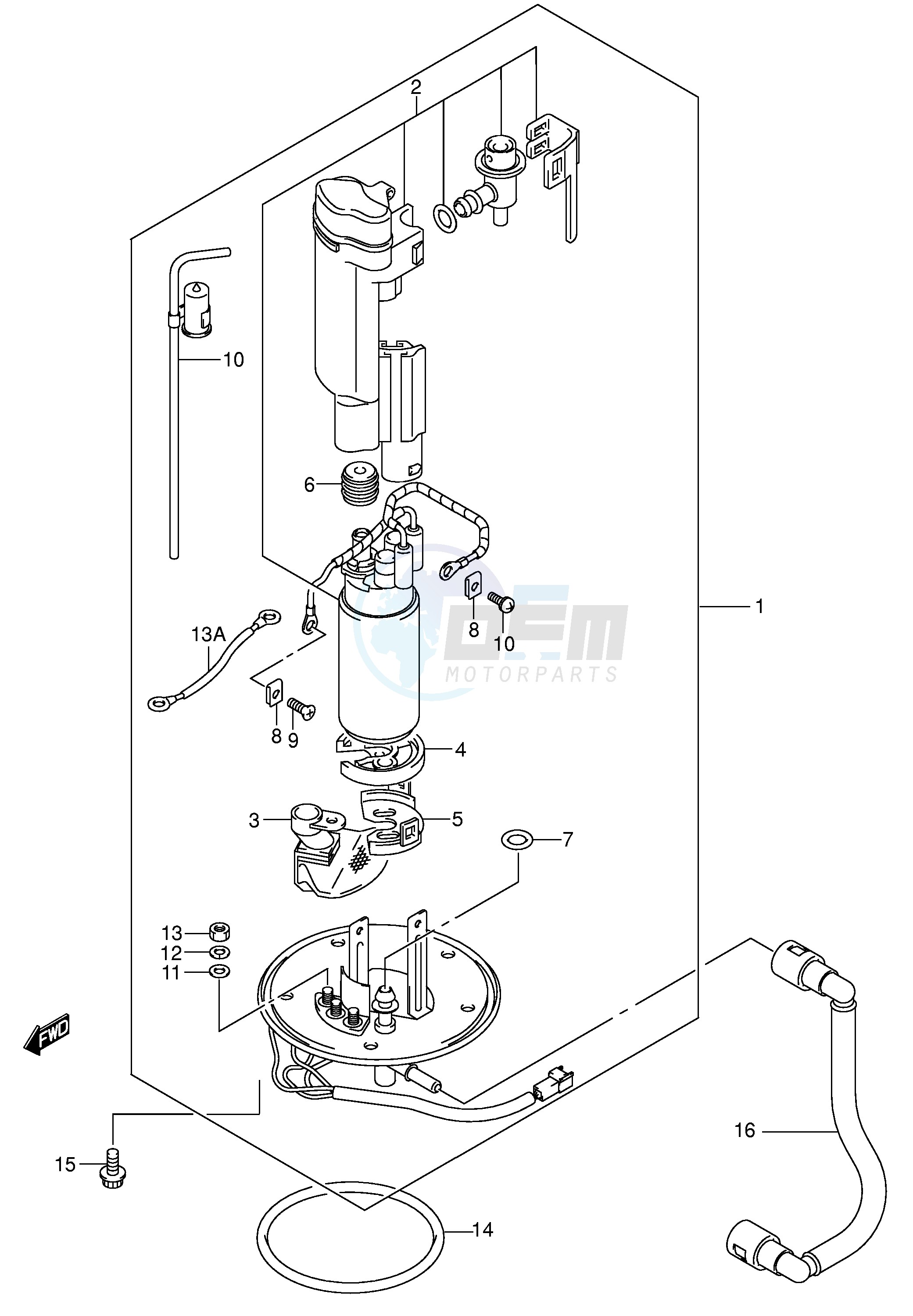 FUEL PUMP (MODEL K2 K3) image