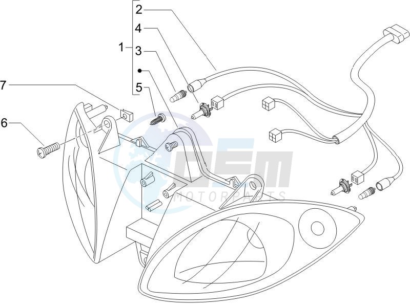 Head lamp - Turn signal lamps image