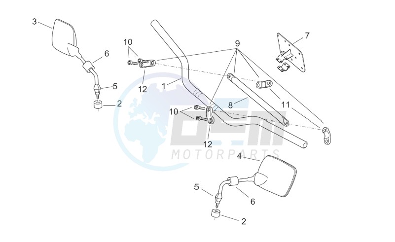 Handlebar - Mirrors image
