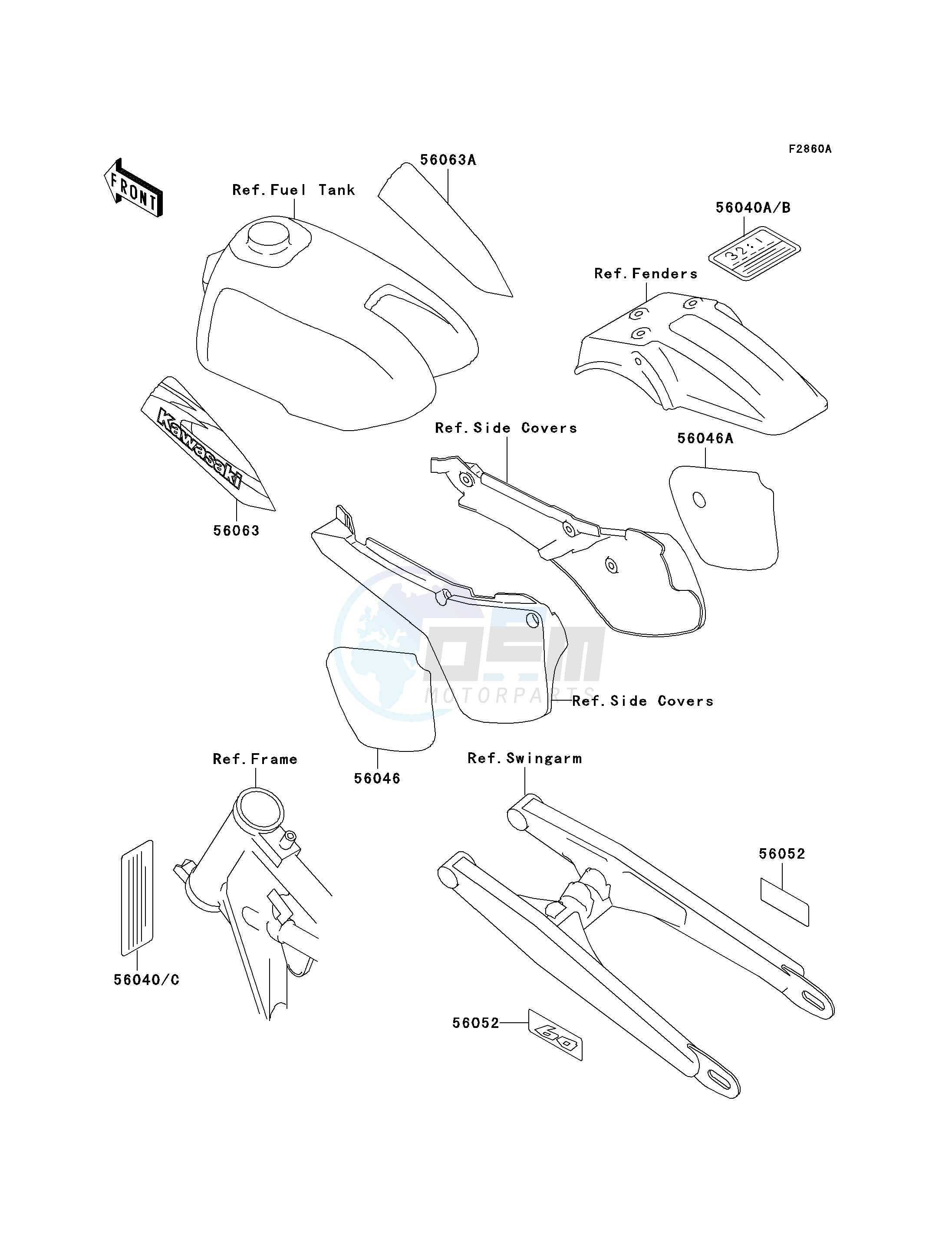 LABELS-- KX60-B16- - image