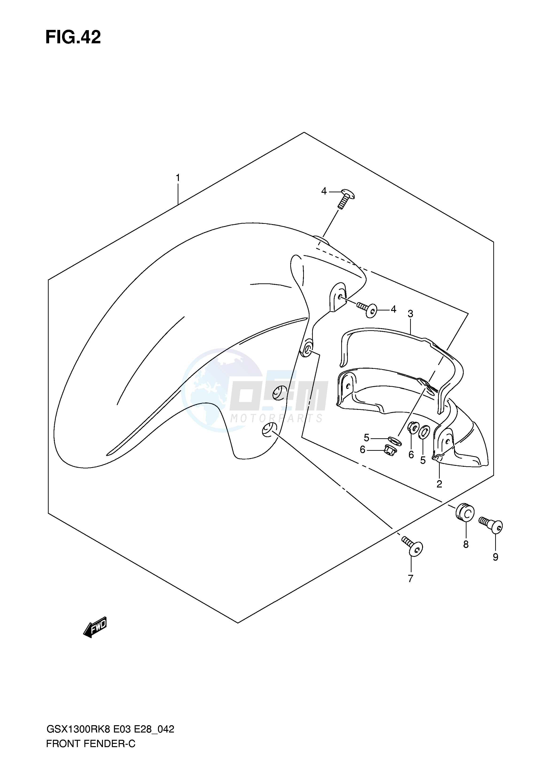 FRONT FENDER image