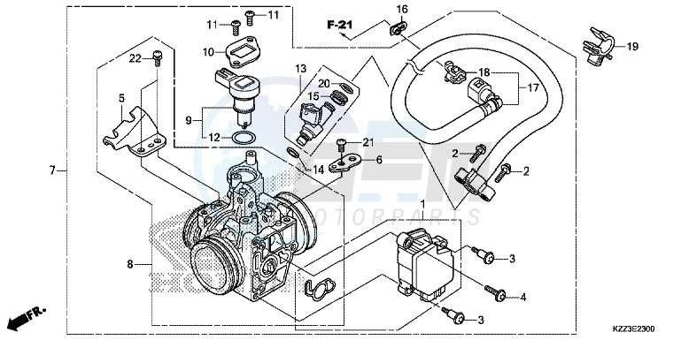 THROTTLE BODY image