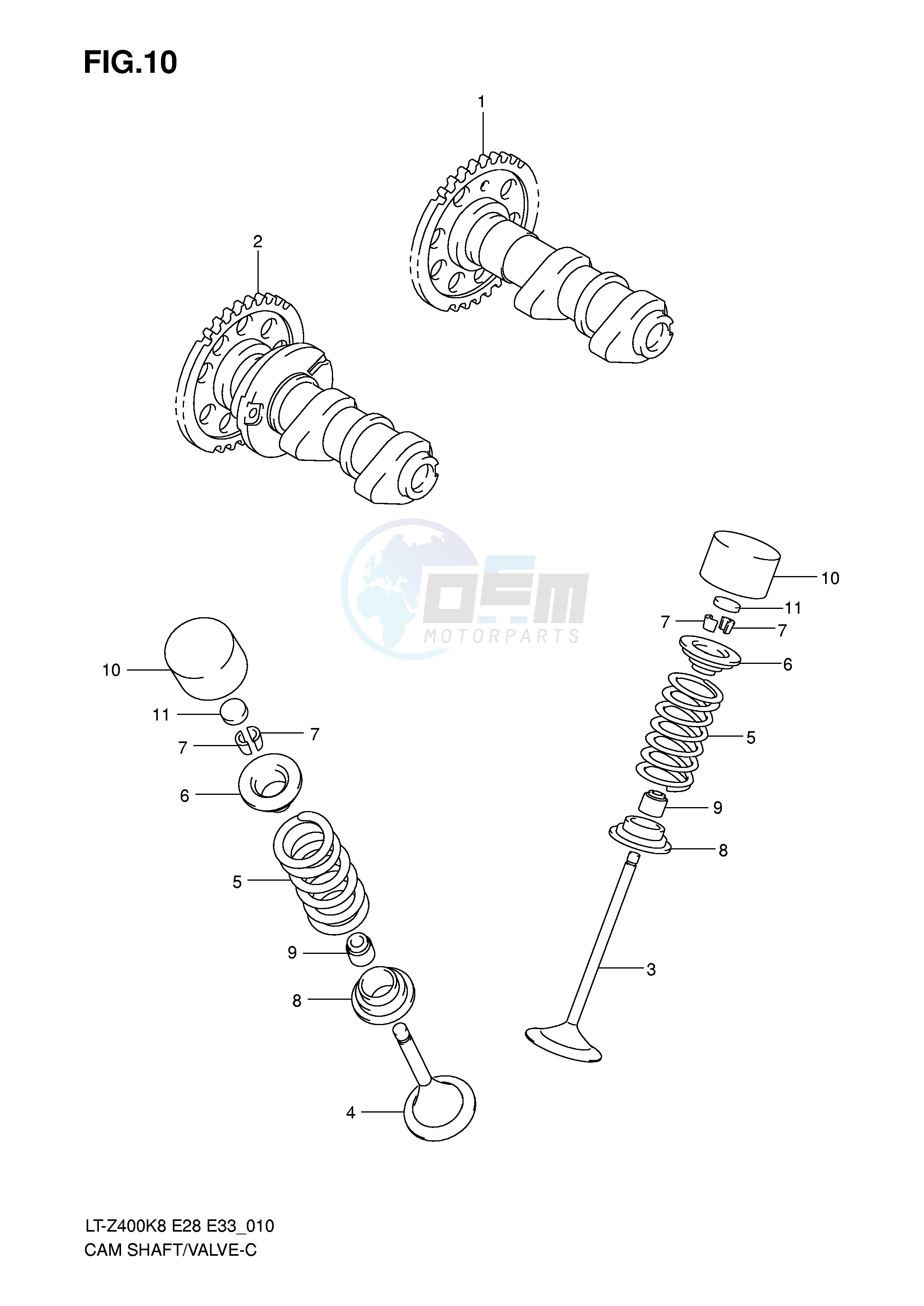 CAMSHAFT VALVE image