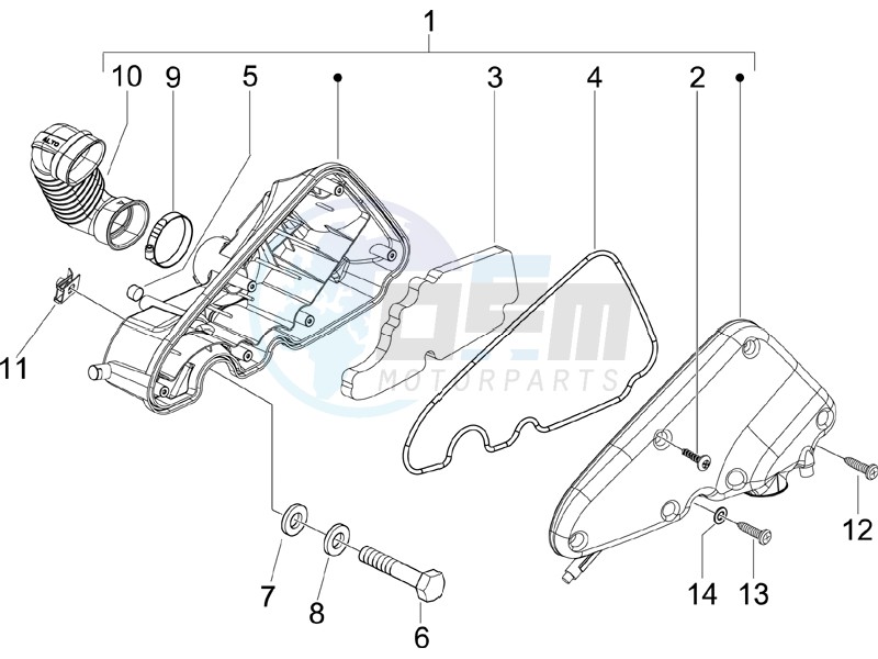 Air filter blueprint