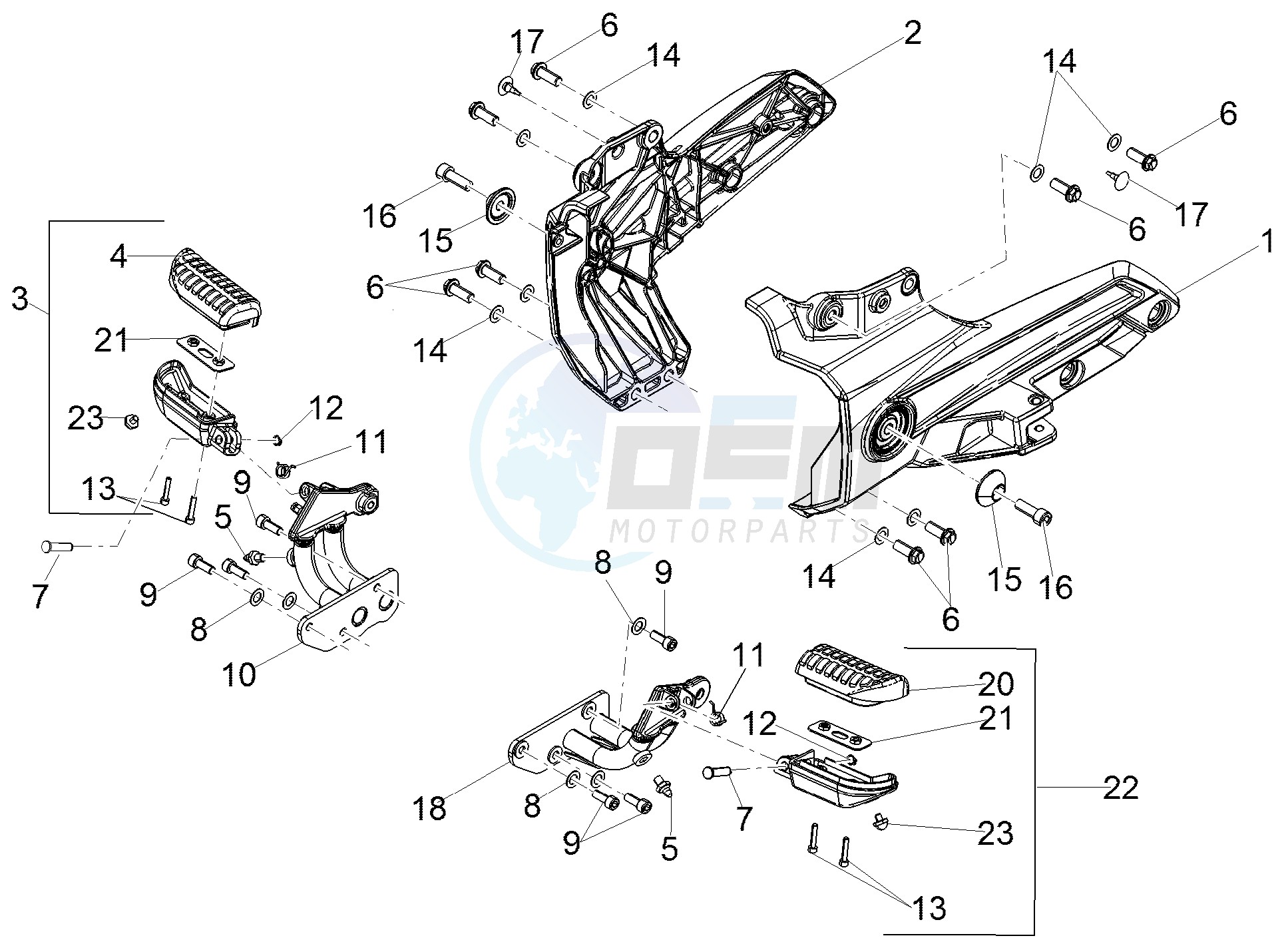 Foot rests image