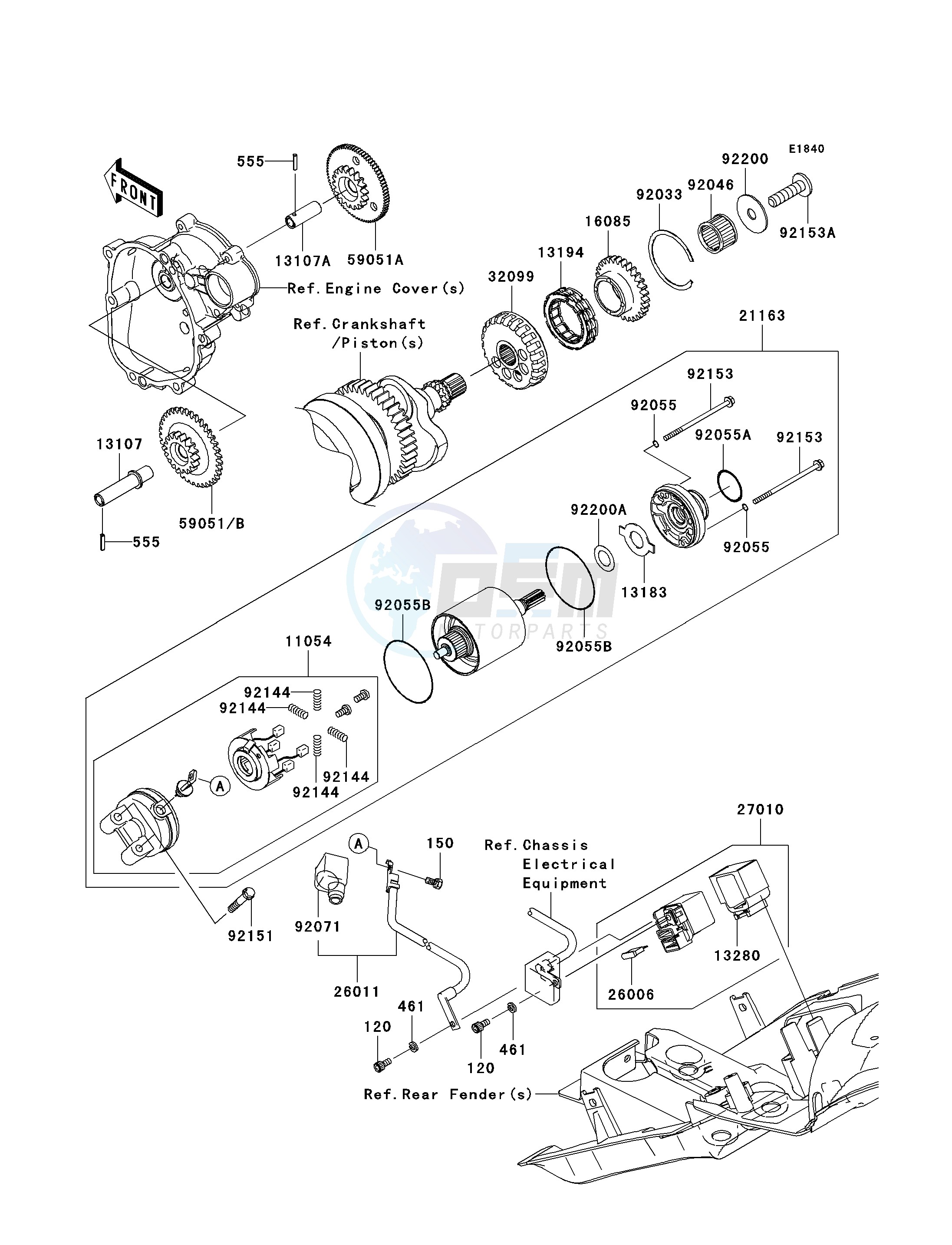 STARTER MOTOR image