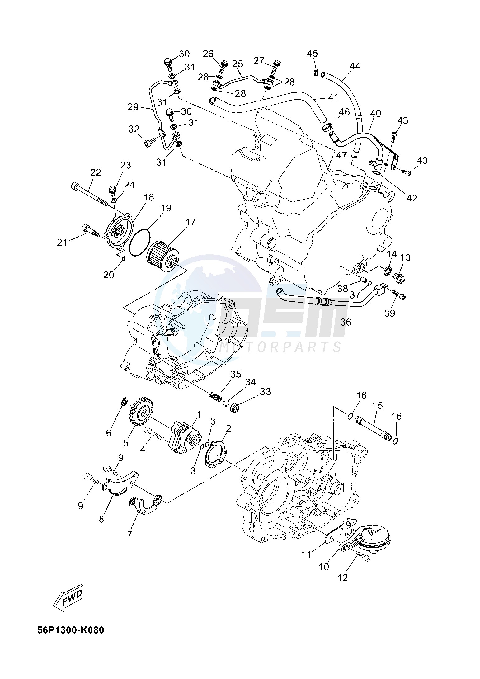 OIL PUMP blueprint